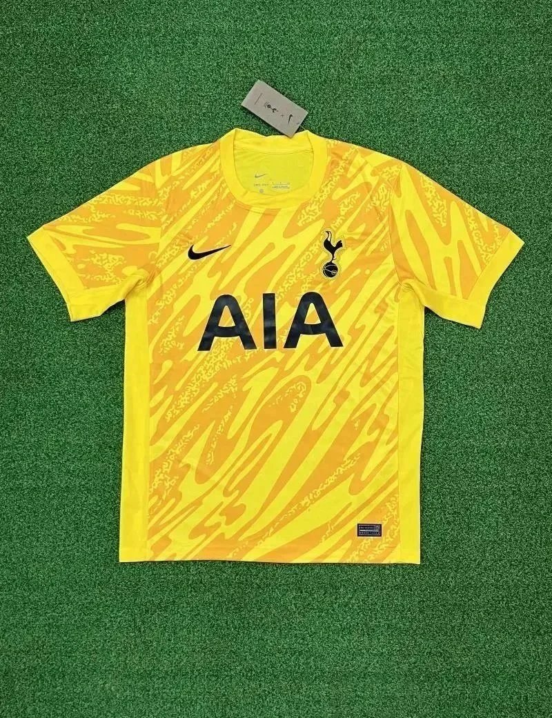 Unbranded Club football jerseys — 24-25 Tottenham yellow goalkeeper kit