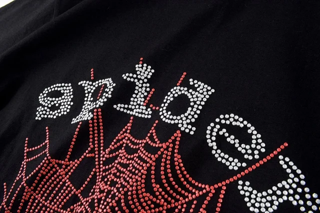 Sp5der Hoodies & Sweatshirts Spiderweb Graphic Pullover Hoodie product detail image 2