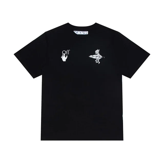 Off-White T-Shirts Graphic Arrow-Print Short-Sleeve T-Shirt product detail image 11