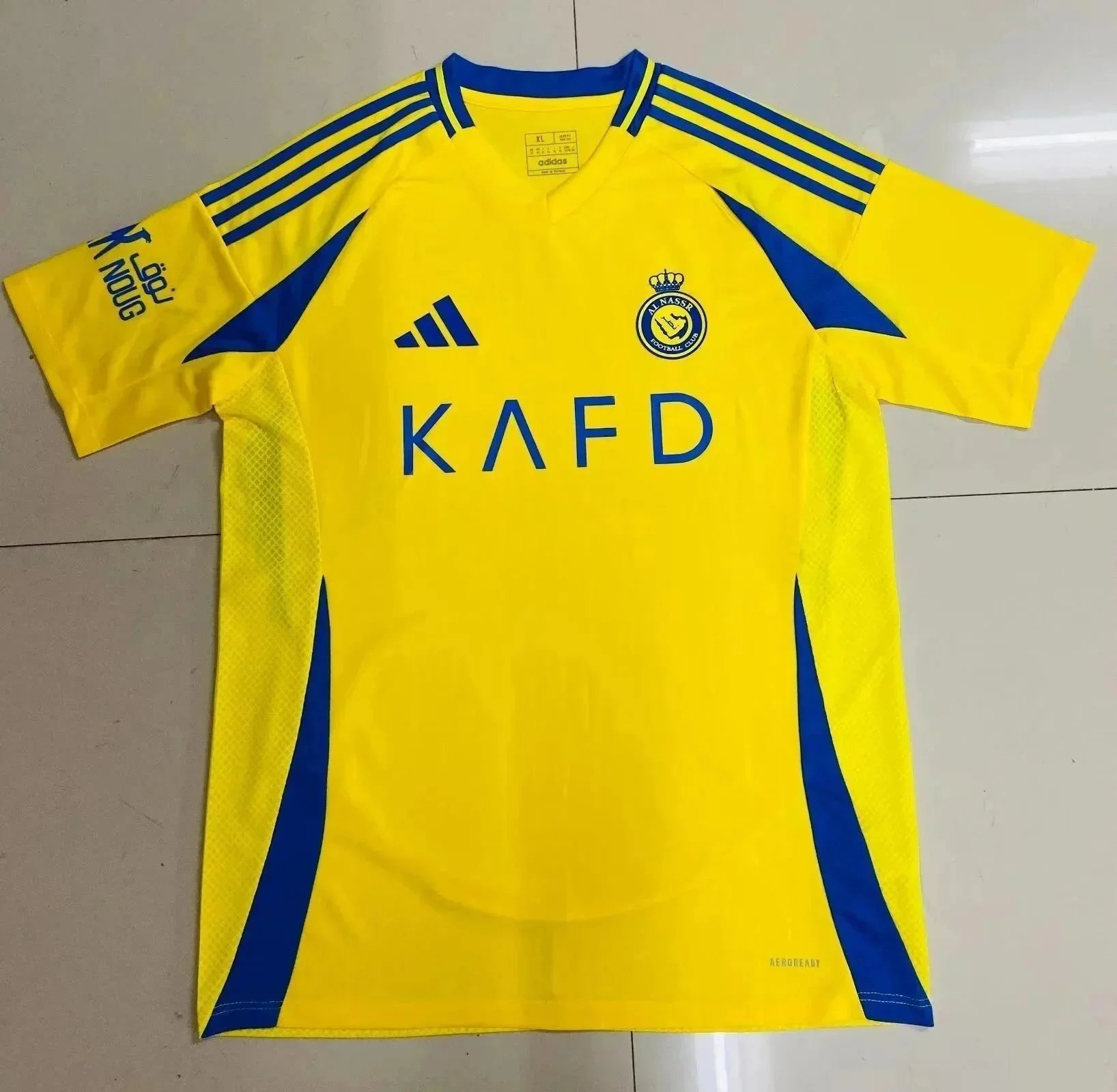 Unbranded Club football jerseys — 24-25 Al-Nassr home game