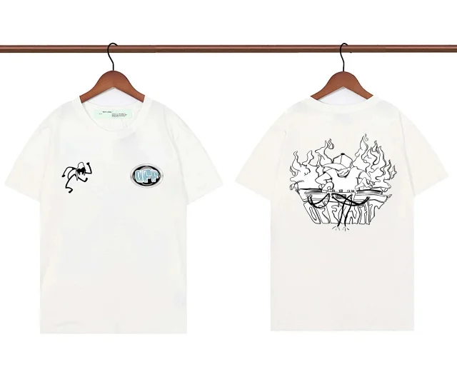 Off-White T-Shirts Graphic Print product detail image 3
