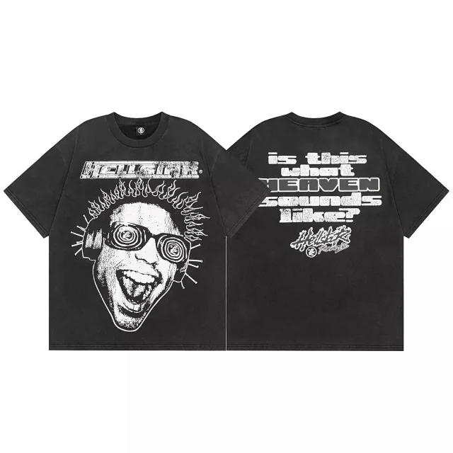 Hellstar T-Shirts Graphic Short-Sleeve T-Shirt product detail image 7