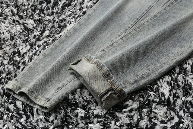 Louis Vuitton Jeans Monogram-print straight-leg product detail image 8