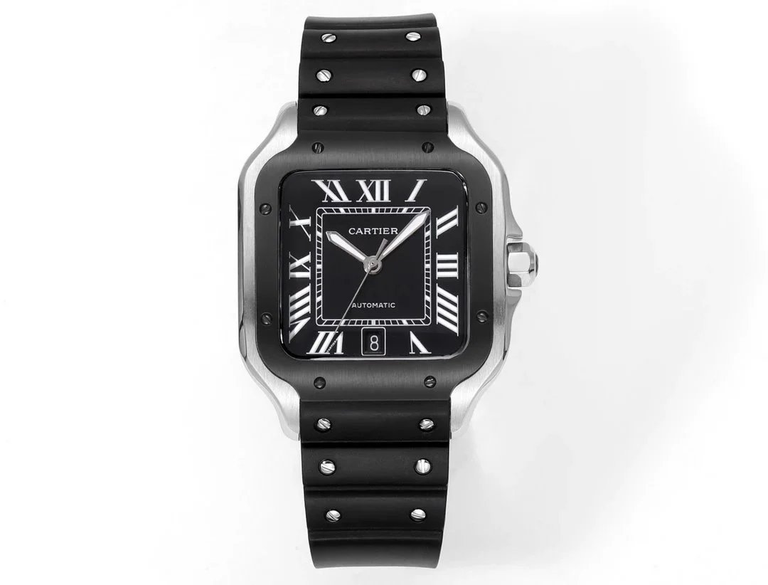 Cartier Santos-Dumont Skeleton Yellow Gold Mechanical Watch - 8