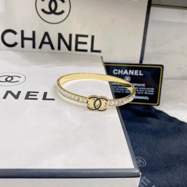 Dior Jewelry Rhinestone Cuff and Charm Bracelets product detail image 1