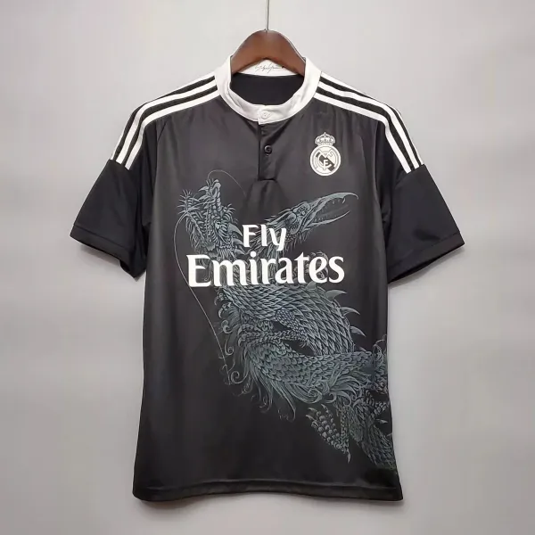 Adidas x Real Madrid x Yohji Yamamoto Dragon Jersey Black - 1