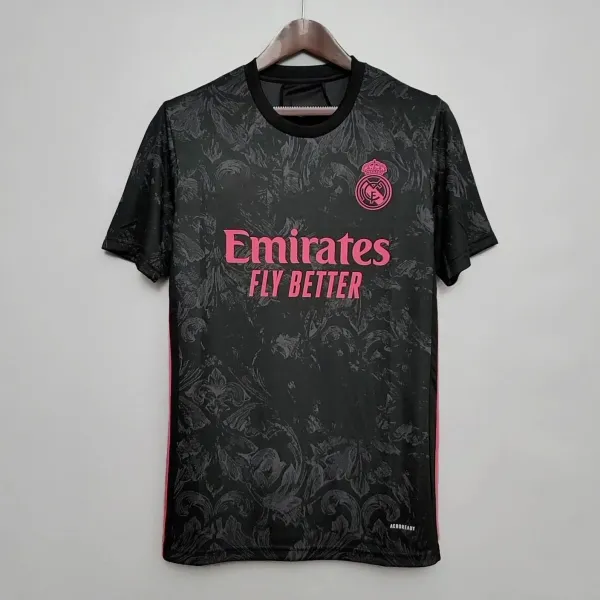 Real Madrid x Adidas 2023-24 Third Jersey Black Pink - 1