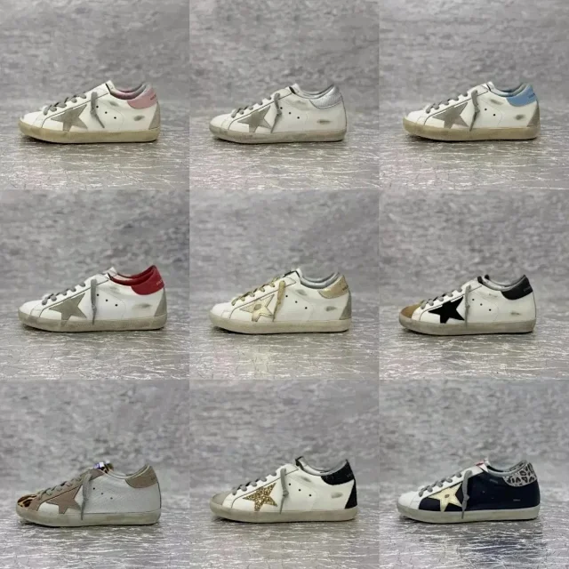 Golden Goose Sneakers Superstar low-top with star appliqué product detail image 1