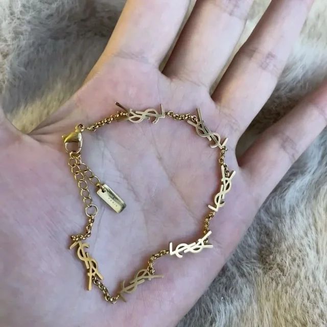 Saint Laurent Jewelry YSL Monogram Bracelet product detail image 3
