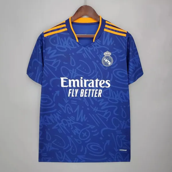 Real Madrid x Adidas 2023-24 Third Jersey Royal Blue - 1