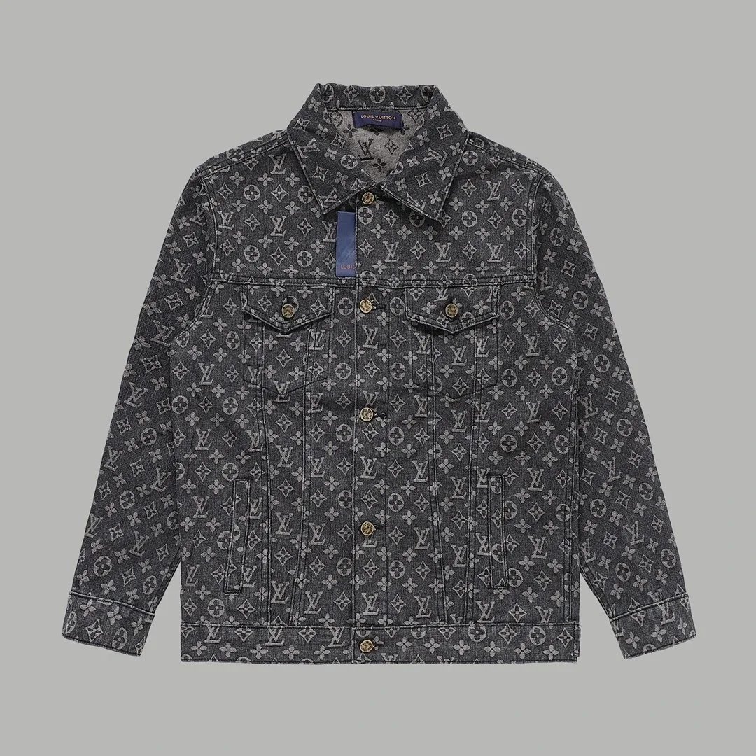 Louis Vuitton Monogram Denim Jacket - Dark Wash