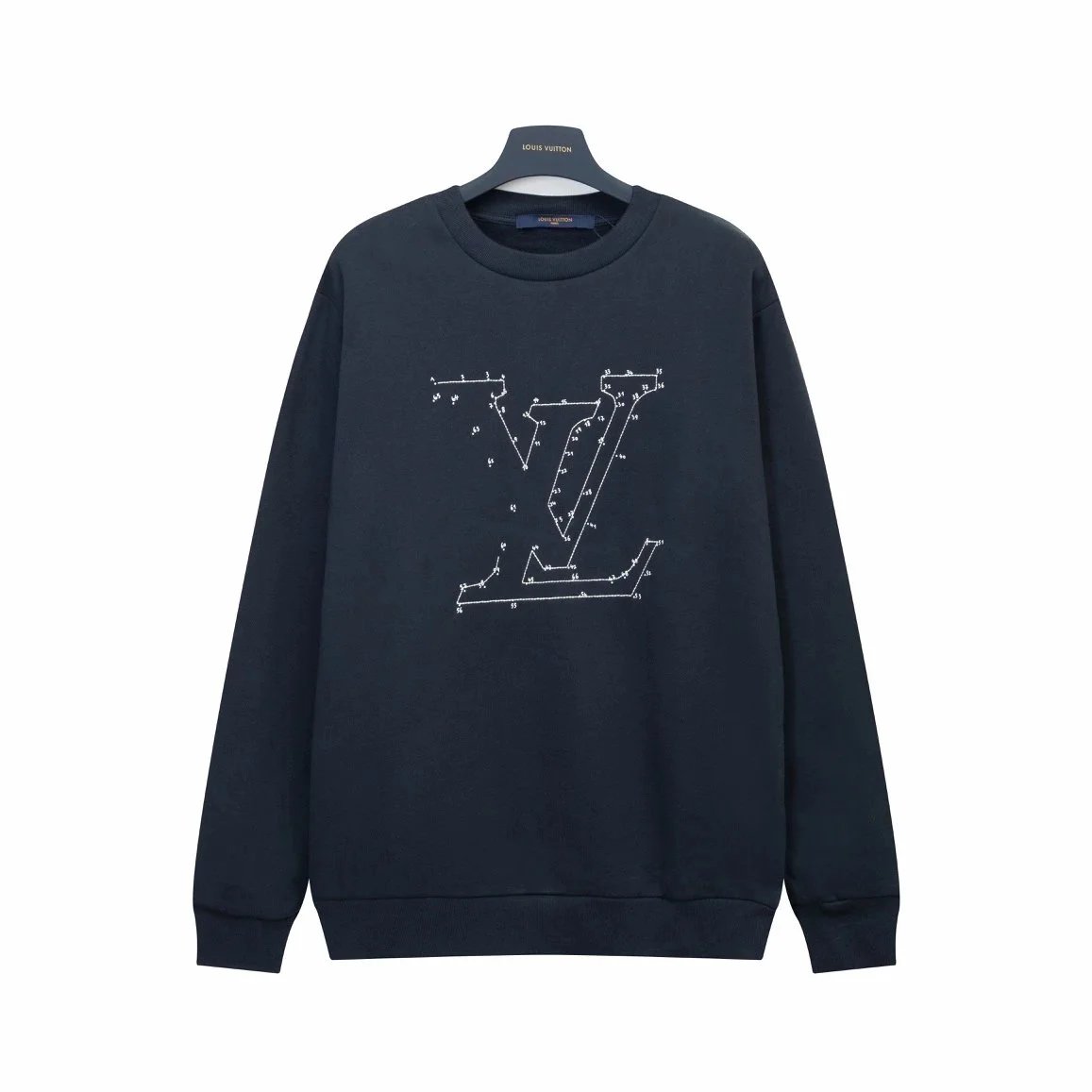 Louis Vuitton Hoodies & Sweatshirts Logo-print and crewneck image 2