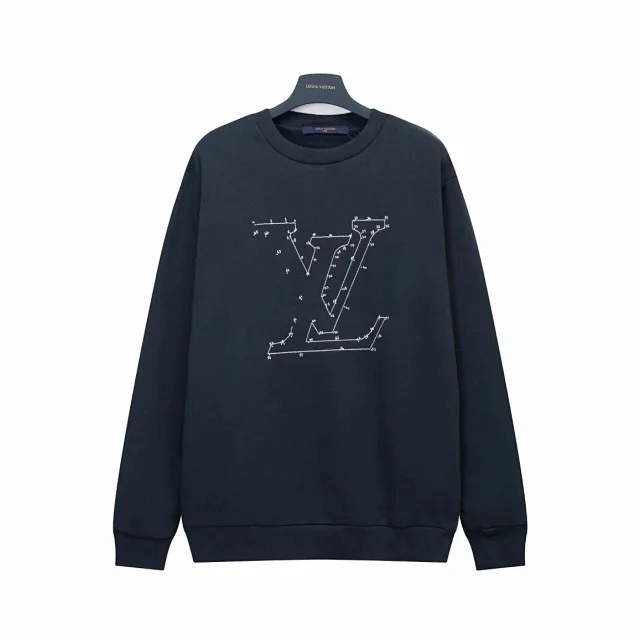 Louis Vuitton Hoodies & Sweatshirts Logo-print and crewneck product detail image 3