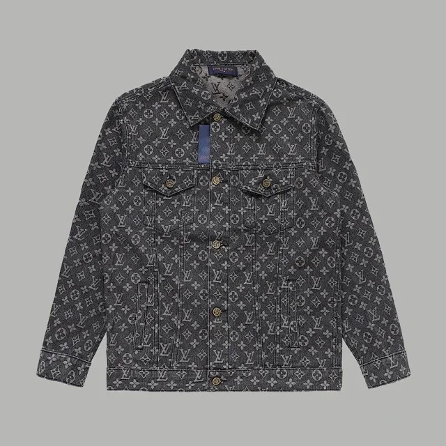 Louis Vuitton Jackets Monogram denim trucker jacket product detail image 2