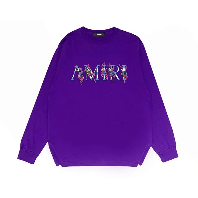 AMIRI Hoodies & Sweatshirts Crewneck Logo-Print Sweatshirt product detail image 6