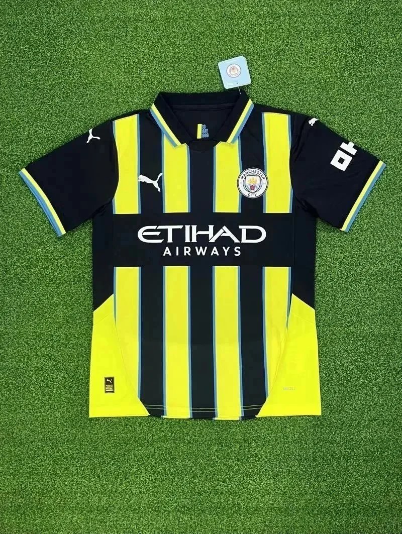 Unbranded Club football jerseys — 24-25 Manchester City away game