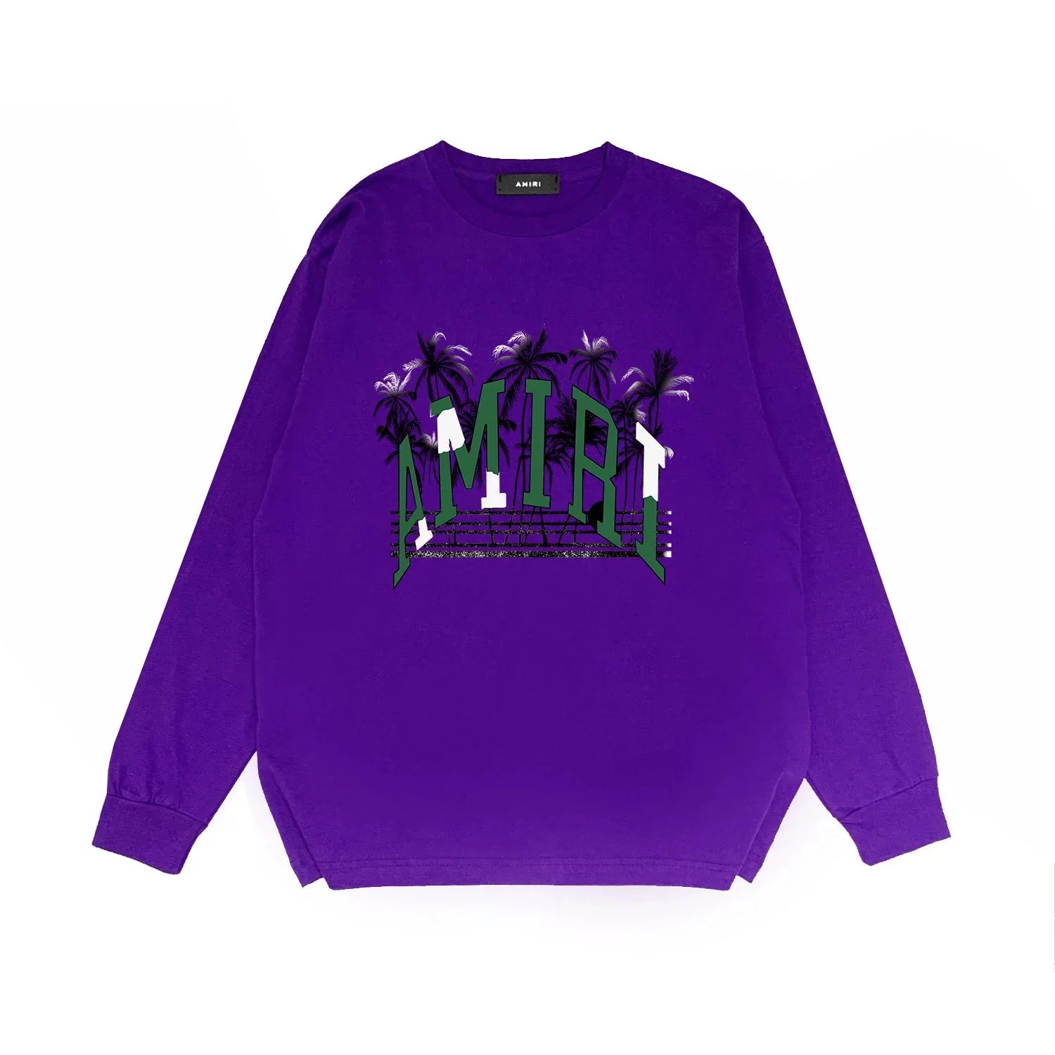 AMIRI Hoodies & Sweatshirts Crewneck Logo-Print Sweatshirt image 11