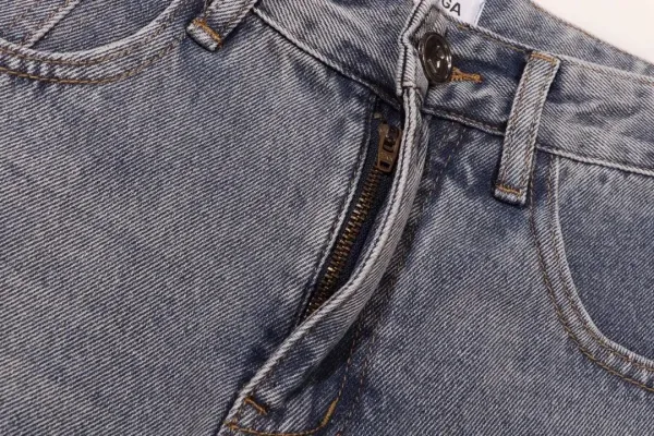 Balenciaga BB Logo Patchwork Jeans Dark Wash - 5
