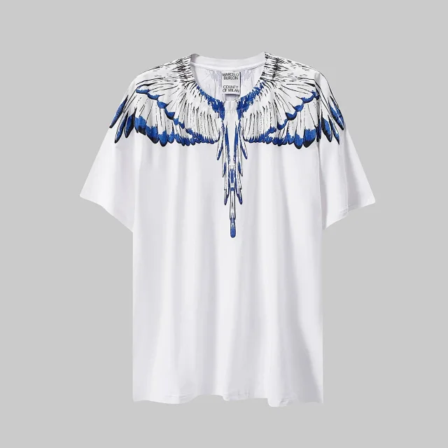 Marcelo Burlon County of Milan T-Shirts Short-Sleeve Wing Print product detail image 9