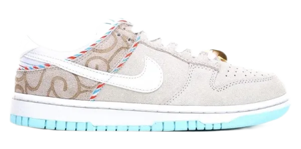Nike Dunk Low Disrupt White Beige Sneakers - 3