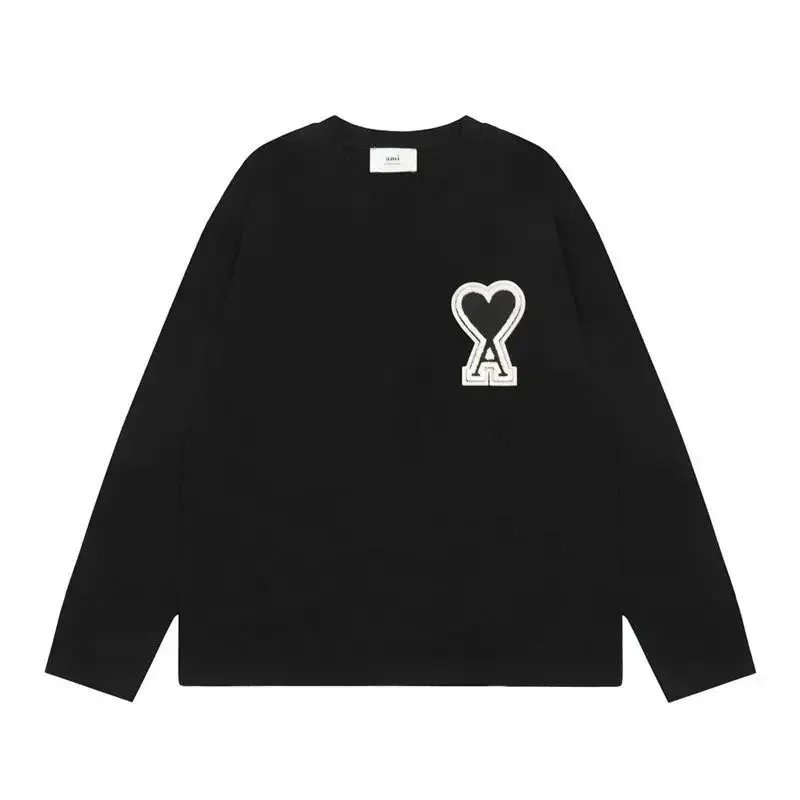 AMI Paris Hoodies & Sweatshirts de Coeur logo crewneck sweatshirt image 5