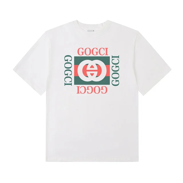 Unbranded T-Shirts GOGCI Double-G Graphic Print product detail image 4
