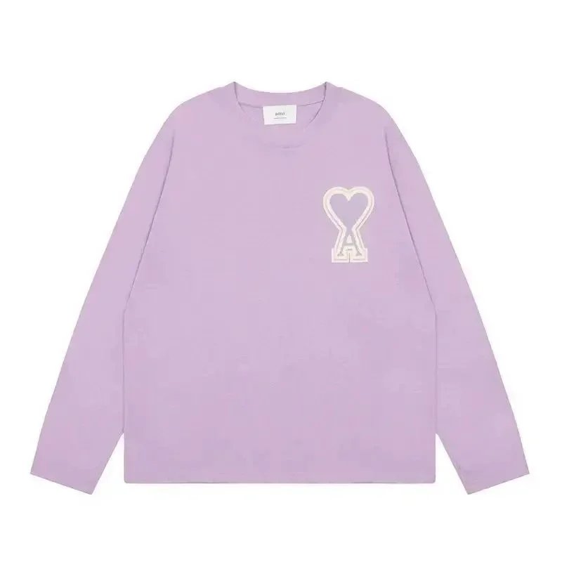 AMI Paris Hoodies & Sweatshirts de Coeur logo crewneck sweatshirt image 14
