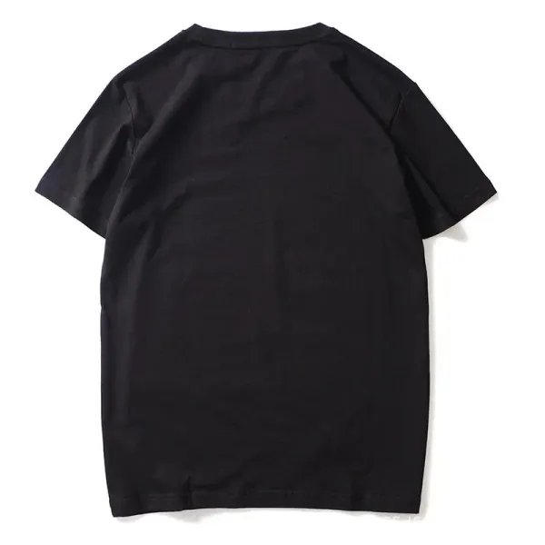 WEST LAB Paris Night Print Black T-Shirt - 8