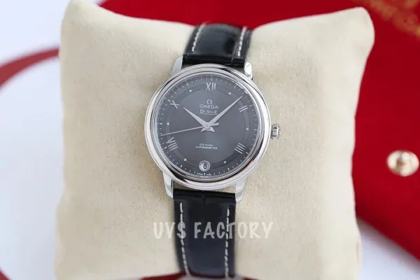 Omega De Ville Co-Axial Chronometer Gray Dial Mechanical Watch - 1