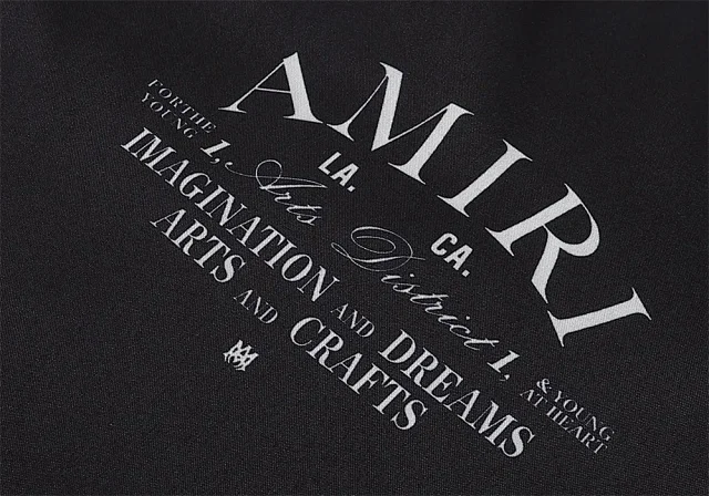 AMIRI Shirts Short-sleeve logo-print button-up product detail image 6