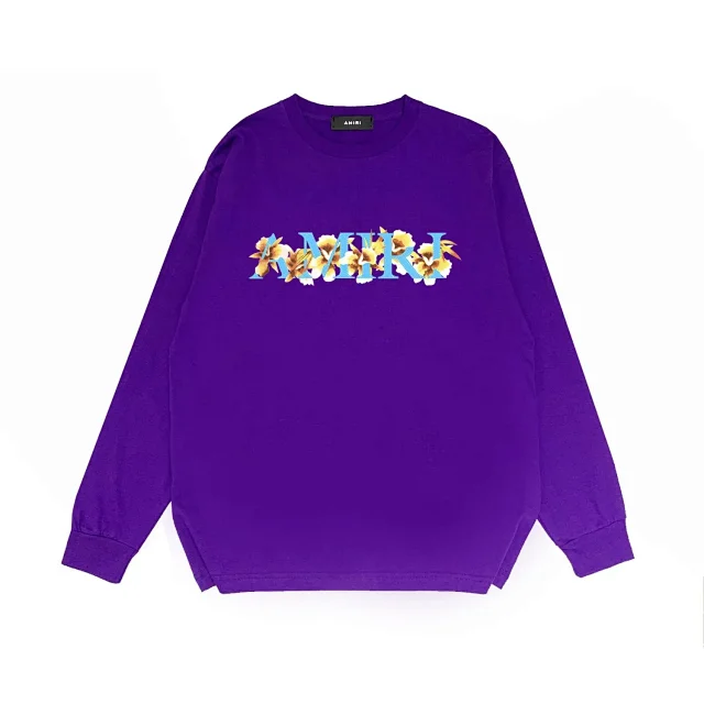 AMIRI Hoodies & Sweatshirts Crewneck Logo-Print Sweatshirt product detail image 8