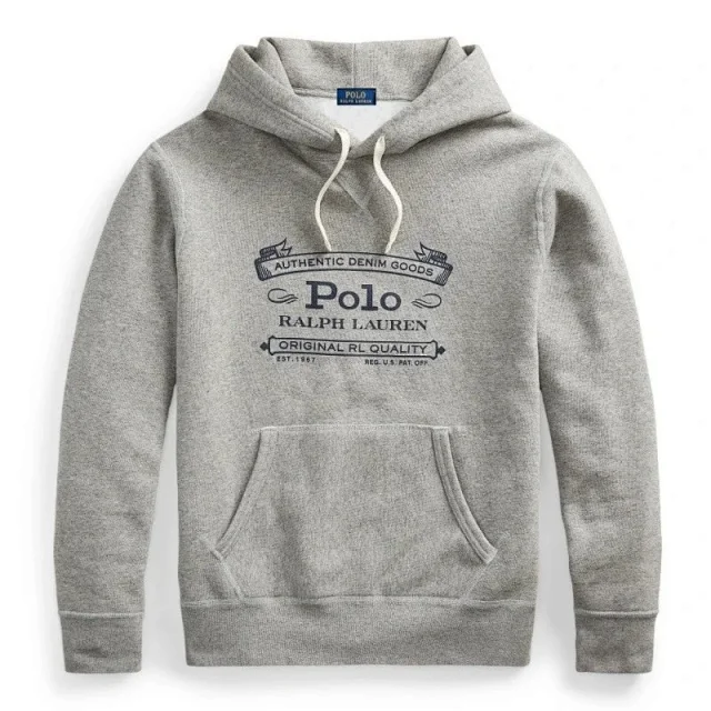 Polo Ralph Lauren Hoodies & Sweatshirts Graphic pullover hoodie with kangaroo pocket product detail image 9