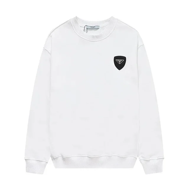 Prada Hoodies & Sweatshirts Crewneck logo sweatshirt product detail image 3