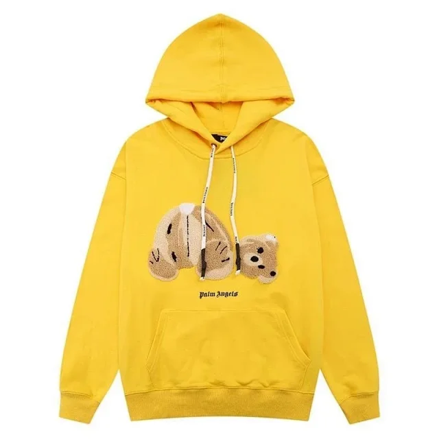 Palm Angels Hoodies & Sweatshirts Teddy Bear Graphic Pullover Hoodie product detail image 1