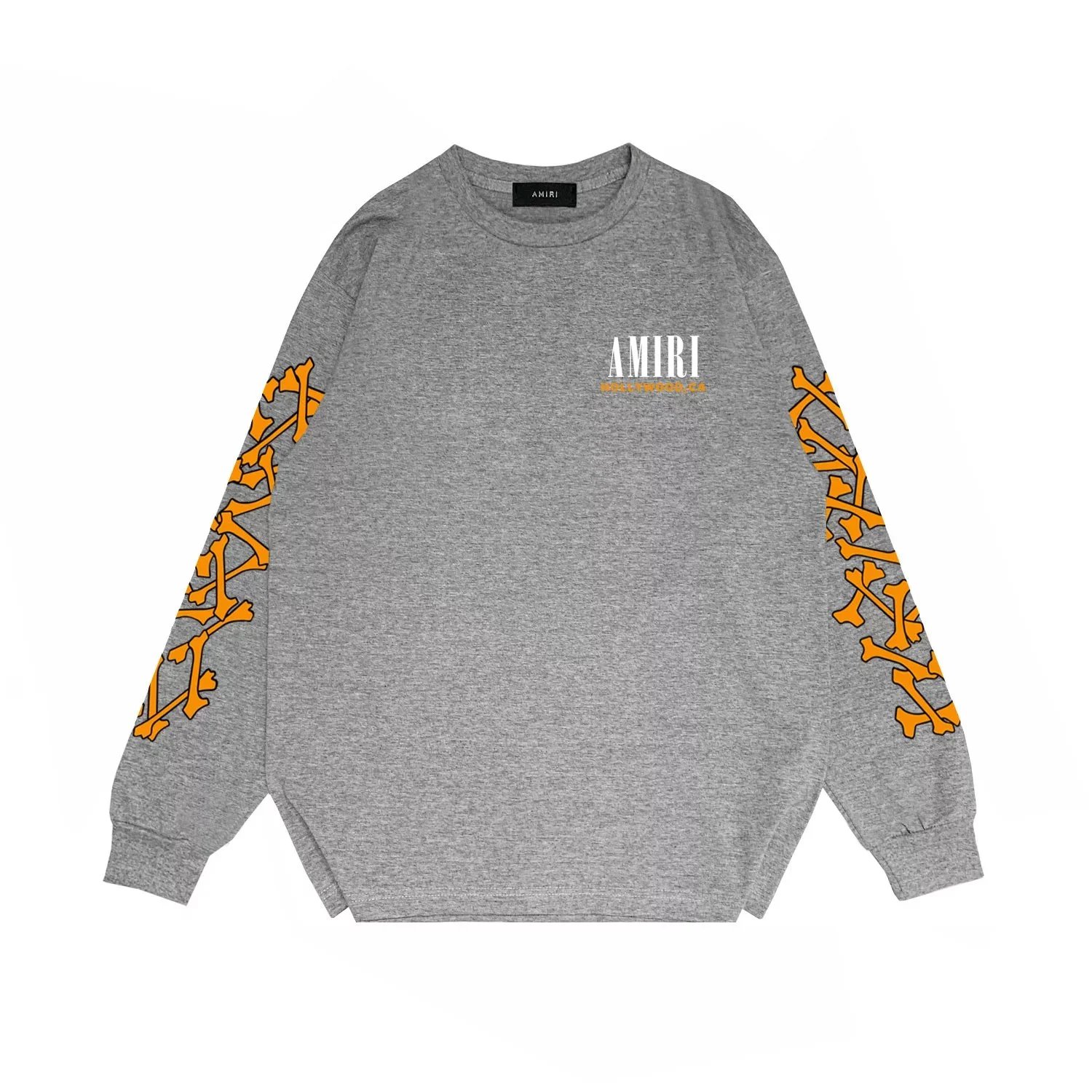AMIRI Hoodies & Sweatshirts Bone-Print Crewneck Sweatshirt image 4