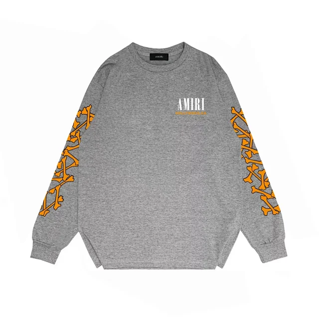 AMIRI Hoodies & Sweatshirts Bone-Print Crewneck Sweatshirt product detail image 4