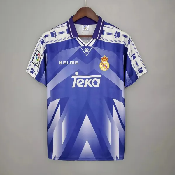 Kelme Real Madrid 1994-95 Away Jersey Blue Multicolor - 1