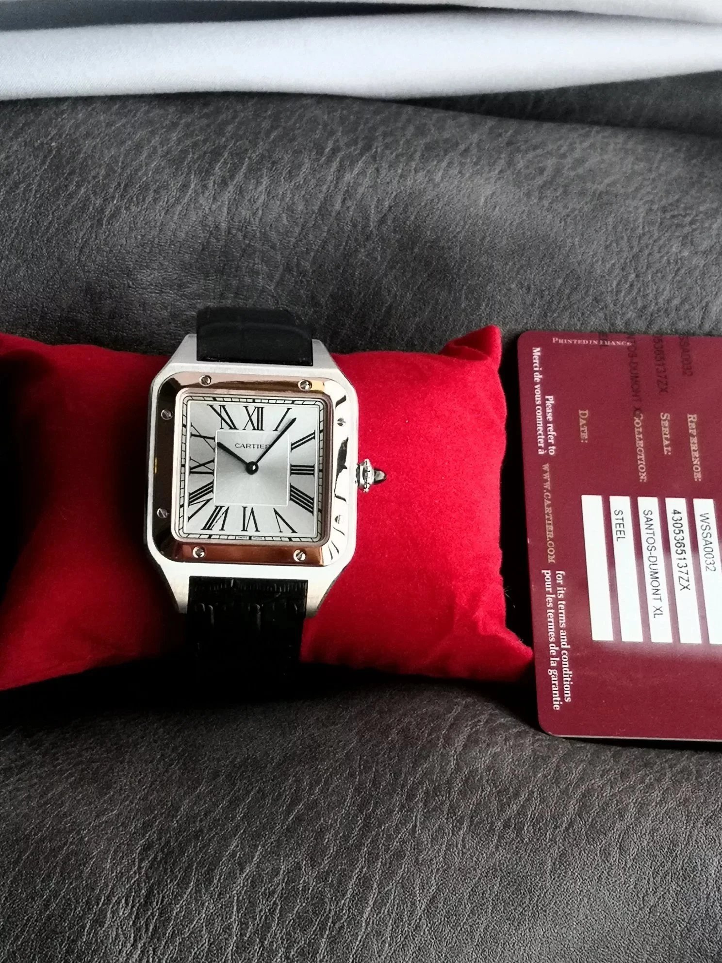 Cartier Santos-Dumont Skeleton Yellow Gold Mechanical Watch - 5