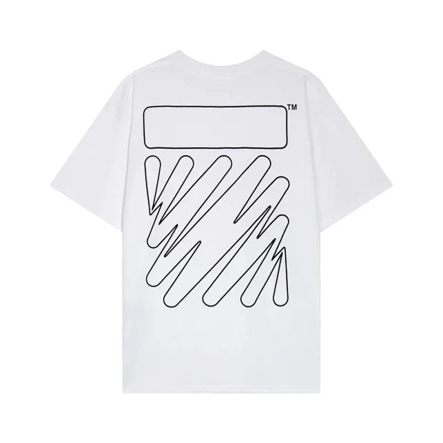 Off-White T-Shirts Graphic Arrow-Print Short-Sleeve T-Shirt product detail image 2