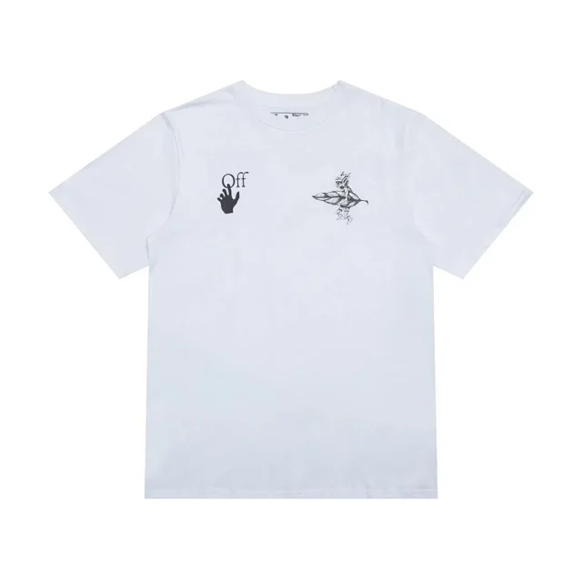 Off-White T-Shirts Graphic Arrow-Print Short-Sleeve T-Shirt product detail image 10