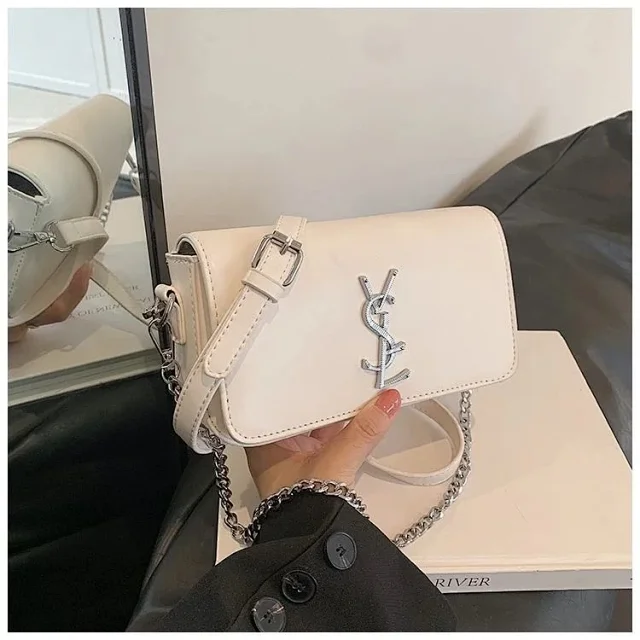 Saint Laurent Crossbody Bags YSL Monogram Flap Bag product detail image 6