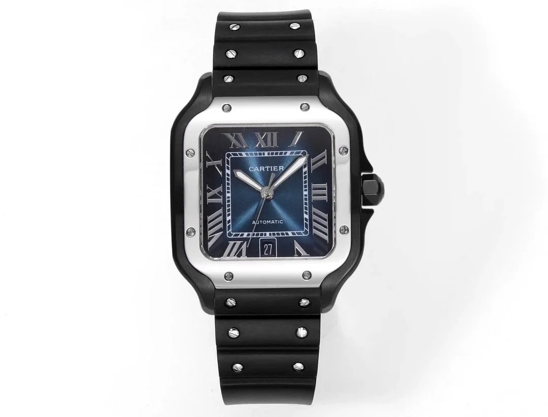 Cartier Santos-Dumont Skeleton Yellow Gold Mechanical Watch - 7