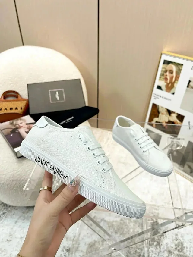 Saint Laurent Sneakers Low-top lace-up product detail image 7