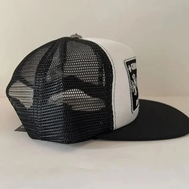 Chrome Hearts Hats Embroidered Logo Patch Flat-Brim Cap product detail image 5