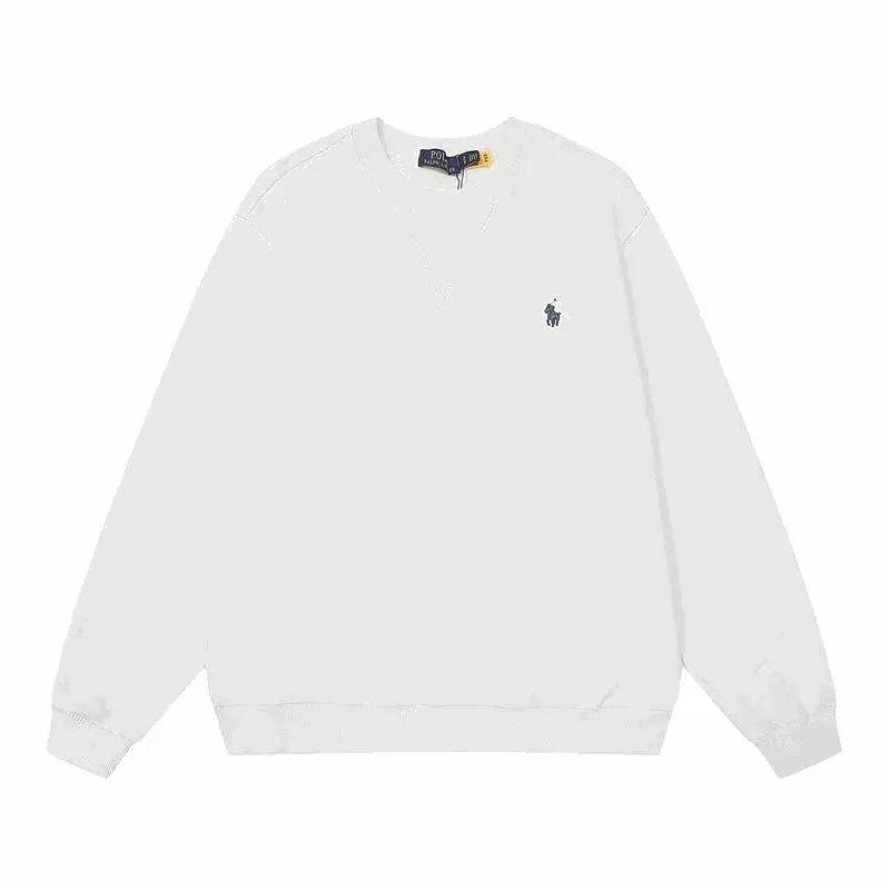 Ralph Lauren White Crewneck Sweatshirt