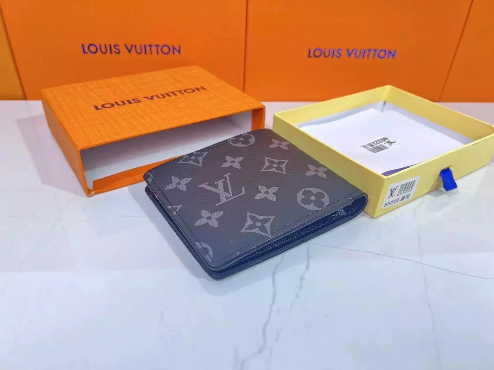 Louis Vuitton Monogram Eclipse Black Bifold Wallet - 15