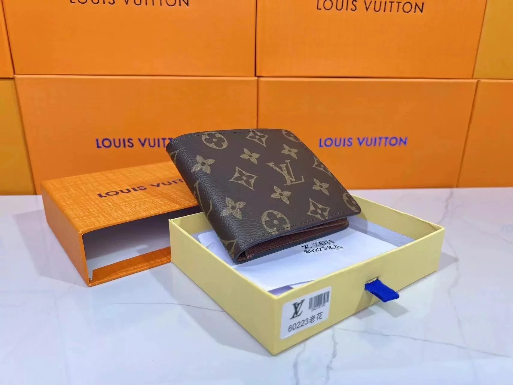 Louis Vuitton Monogram Eclipse Black Bifold Wallet - 26