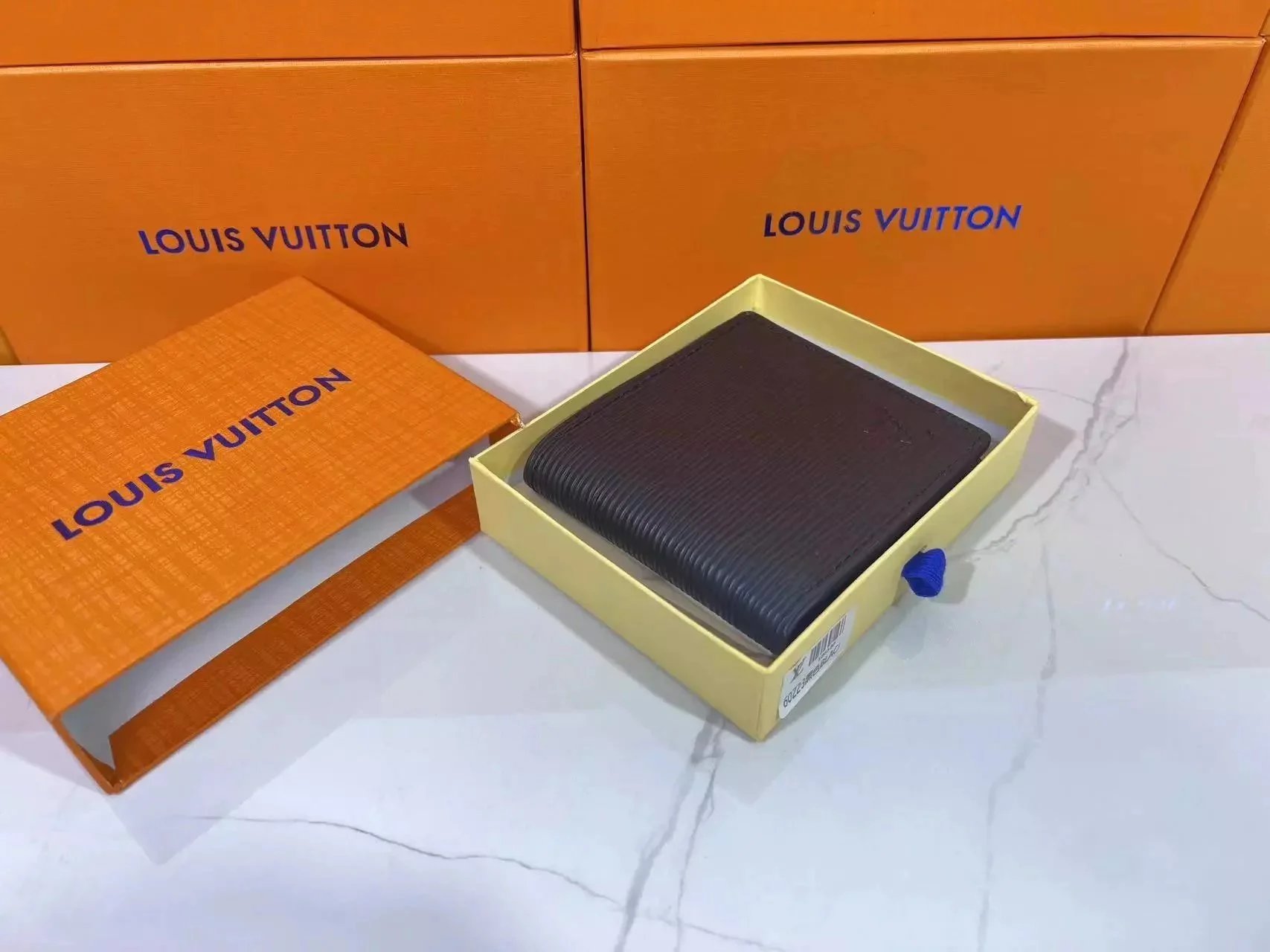 Louis Vuitton Monogram Eclipse Black Bifold Wallet - 32