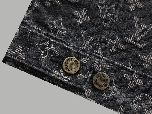 Louis Vuitton Jackets Monogram denim trucker jacket product detail image 9