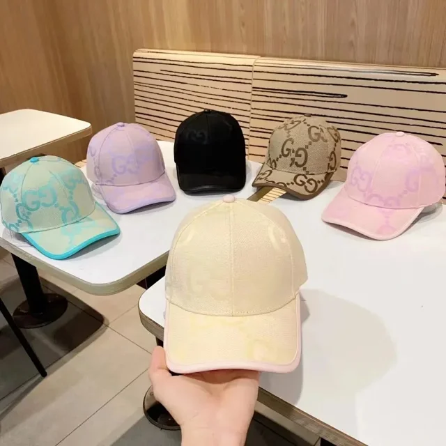 Gucci Hats GG Monogram Baseball Cap product detail image 5